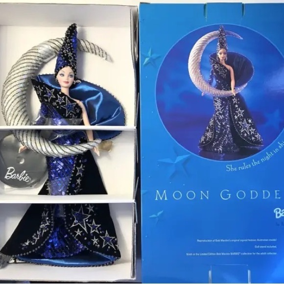 NIB Make Offer! Vintage Bob Mackie Moon Goddess Barbie - Picture 15 of 15